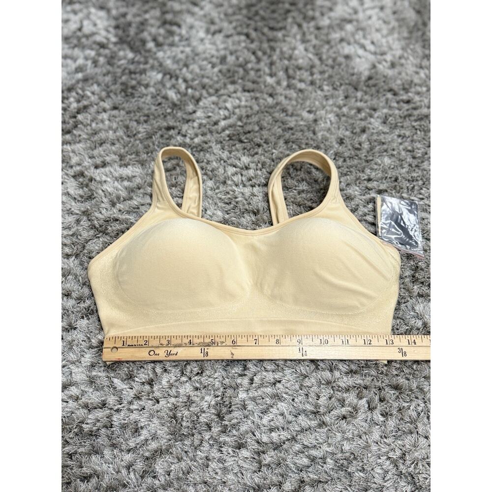 Underoutfit Style 457 Comfort Shaping Bra Size XL Beige With Bra Extender NWT - Picture 8 of 9